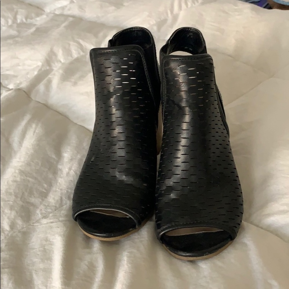 Black high heels